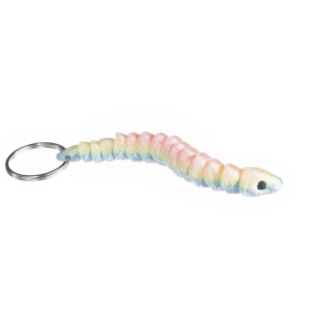 Wąż tęczowy - brelok do kluczy